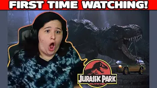 JURASSIC PARK (1993) Movie Reaction! | FIRST TIME WATCHING!