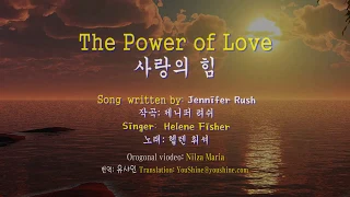 The Power Of Love  - Helene Fischer 사랑의 힘 -헬렌 휘셔 on Tropical  Scenes 영한자막 English & Korean captions