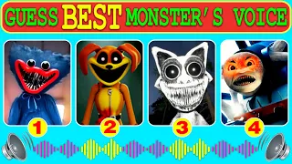 Guess Monster Voice Huggy Wuggy, DogDay, Zoonomaly, Spider Thomas Coffin Dance