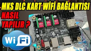 Lazer Makinası Wifi Bağlantısı Nasıl Yapılır ? MKD DLC - GRBL How to Connect MKS DLC32 WIRELESS