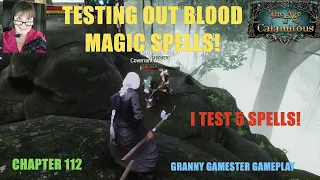 Testing Blood Magic Spells!  Age of Calamitous  Chapter 112