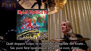 Nicko McBrain su "Run To The Hills" (2019) SUB-ITA