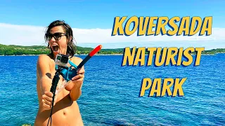 Naked Octopus Hunt at Koversada Naturist Park