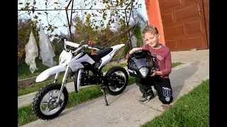Surprise My BROTHER with Mini DIRT BIKE !?