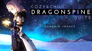 Cozy & Chill Dragonspine Suite  - Genshin Impact OST (w/ Background Ambient)