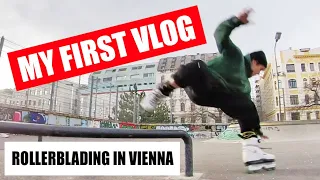 ROLLERBLADING IN VIENNA ❄️ MY FIRST VLOG ❄️