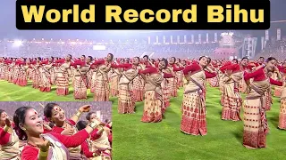 World Record Bihu || World Record of GUINNEESS BOOK || Riniki Riniki || Assamese Bihu Dance