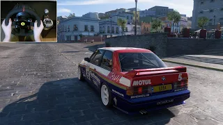 BMW E30 M3 Street Race - Forza Horizon 5 // Thrustmaster T300 RS