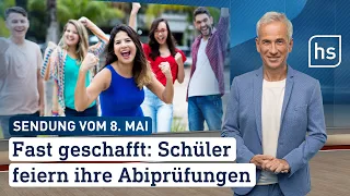 Fast geschaftt: Schüler feiern ihre Abiprüfungen | hessenschau vom 08.05.2024