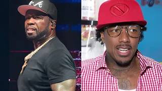 50 cent responds to Nick Cannon having 12 children.