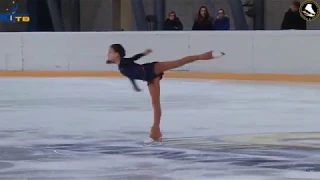 Sofia Akatieva(2007), Elements, 2019.02.27 Moscow Novice Championships