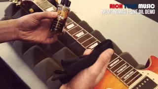Fretboard Cleaning & Conditioning - Music Nomad - F One Oil