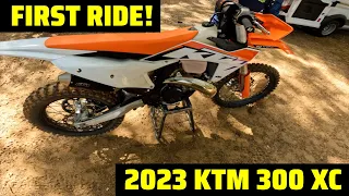 2023 KTM 300 XC  First Ride