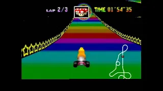 Mario Kart 64 running at 60 FPS on real hardware