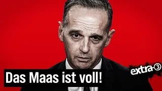 Die schlechte Bilanz des Außenministers Maas | extra 3 | NDR