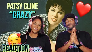 FIRST TIME HEARING PATSY CLINE "CRAZY" REACTION | IS IT ALL BECAUSE OF LOVE?...😍