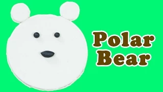 How to make Play Doh Polar Bear