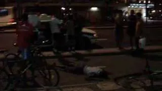 Result of Bike accident at Ipanema, Rio de Janeiro