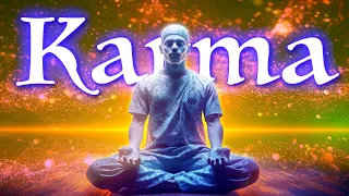 MANIFEST POSITIVE KARMA 🪬 111Hz 10Hz 1Hz Binaural Beats To Remove BAD KARMA