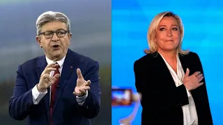 Le Pen, leftist Mélenchon eye June legislative polls to counter Macron • FRANCE 24 English