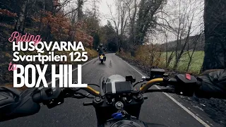 Husqvarna Svartpilen 125: awesome muddy back roads of Surrey