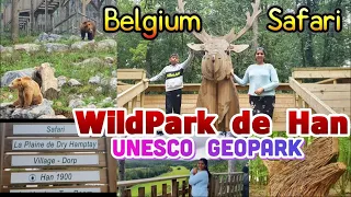 Wildpark Grottes de Han || Safari in Belgium || UNESCO GEO-PARK