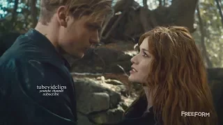 Shadowhunters 2x16 Jace saves  Clary & Clears her Mind - Fight Scene   Season 2 Episode 16