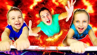 The floor is lava by Fursiki show | Compilation of pretend play for kids and parents