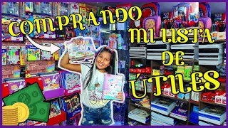 COMPRANDO🤑ÚTILES ESCOLARES -2022 / Emily Kids Princess