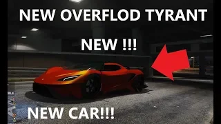 GTA 5 NEW CAR Overflod TYRANT WHAT A CAR!! Customization