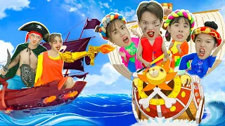 LUFFY ĐI LẠC | Vua Hải Tặc Chị Tấm Kể | Biệt Đội Tấm Cám P191 | Miu Miu TV