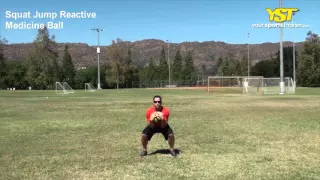 Squat Jump Reactive Medicine Ball