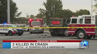 Police: 2 dead in Hampton crash