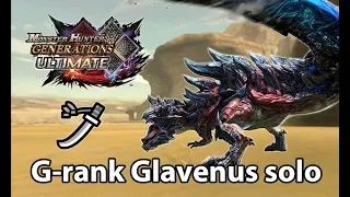 MHGU | G-rank Glavenus solo (Valor Long Sword) - 3'45