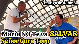 TESTIGO DE JEHOVA 😱Asegura Que JESÚS NO ES DIOS ❌ Padre Luis Toro Lo REFUTA ‼️