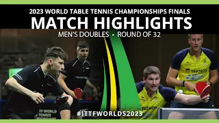 Ionescu/Movileanu vs Falck/Karlsson | MD R32 | 2023 ITTF World Table Tennis Championships Finals