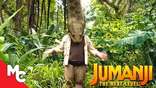 Jumanji: The Next Level  | Landing In The Jungle Scene | Dwayne Johnson | Kevin Hart