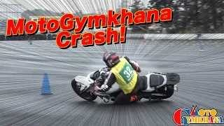 MotoGymkhana crashs!　モトジムカーナ転倒集01
