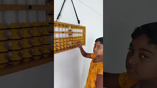 Abacus counting 🎓😱🔥🔥 #Easy way to count #Mental math