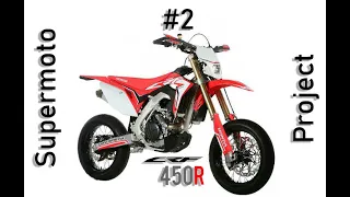 Honda CRF450R SuperMoto Project #2 - Unboxing Breaking System