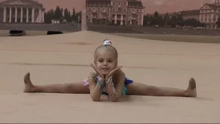 Nezhenets Anna. rhythmic gymnastic. Children.
