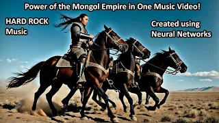 Riders of the Steppe - Mongol Hordes Rising High, Hard Rock (Created using Neural Networks)