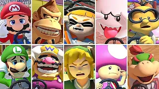 Mario Kart 8 Deluxe - All Characters Losing Animations