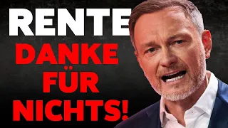 💥SCHOCK! FDP KNICKT EIN - RENTE MIT 63 VERABSCHIEDET?!