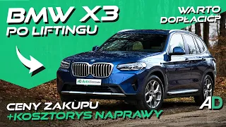 „Nowe” BMW X3 G01 LCi - oto najpopularniejsza odmiana xDrive30i / KOSZTORYS NAPRAWY