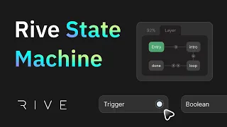 Rive State Machine For Beginners - Interactive Animation With Rive