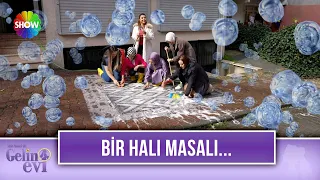 Gelin Evi'nde bir ilk! Programı bırakıp halı yıkadılar 🧼 | 1263. Bölüm