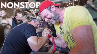 1 HOUR NON-STOP ARM WRESTLING with Devon Larratt