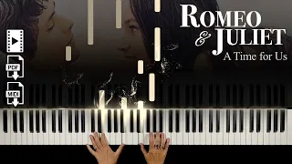 A Time For Us - Romeo & Juliet Love Theme - Nino Rota: Piano Tutorial