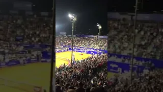 Emotional moments as fans cheer on Juan Martin del Porto in his last match ever 💔